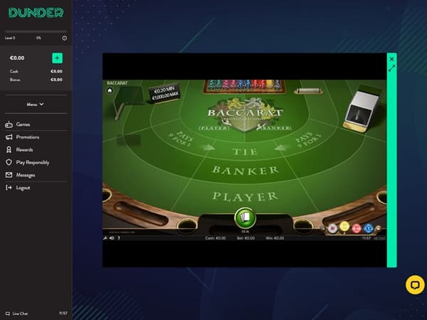 Dunder Casino 30.12.2024. Game3 