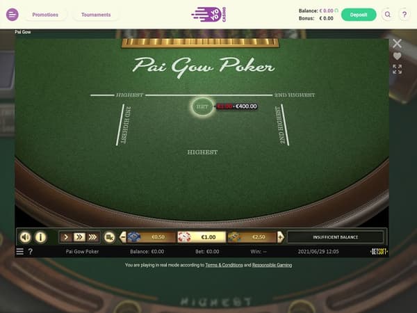 YoYo Casino 29.06.2021. Game 3 