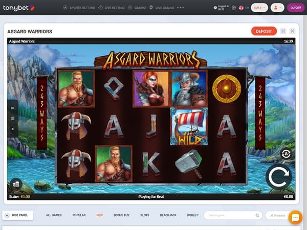 TonyBet Casino 31.05.2021. Game 2 