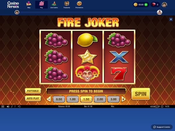 Casino Heroes Game2 