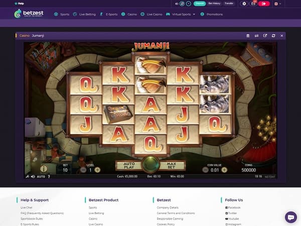 Betzest Casino New Game 2 