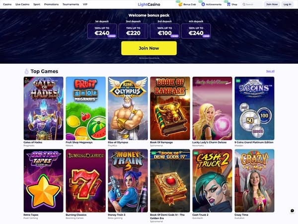 LightCasino 14.07.2023. Hp 