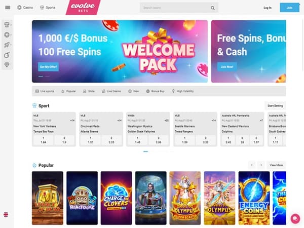 Evolvebets Casino 31.07.2025. Hp 