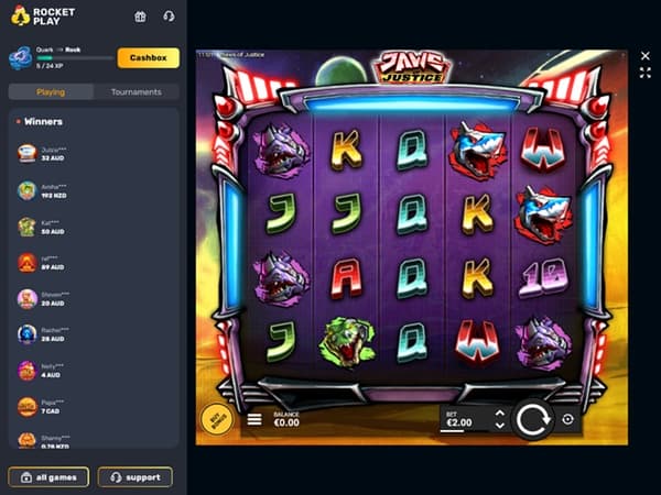 RocketPlay Casino 31.12.2025. Game 2 