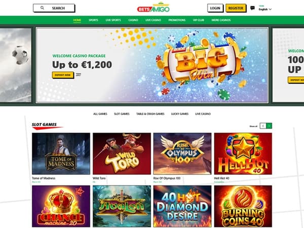 betsAMIGO Casino 19.12.2025. Hp 