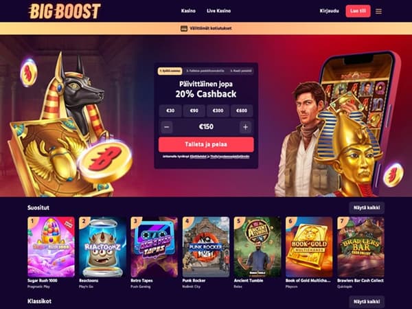 BigBoost Casino 28.10.2025. Hp 