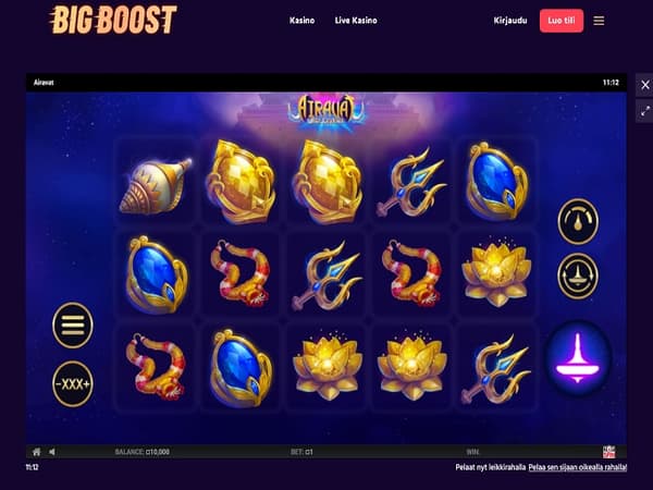 BigBoost Casino 15.09.2023. Game2 
