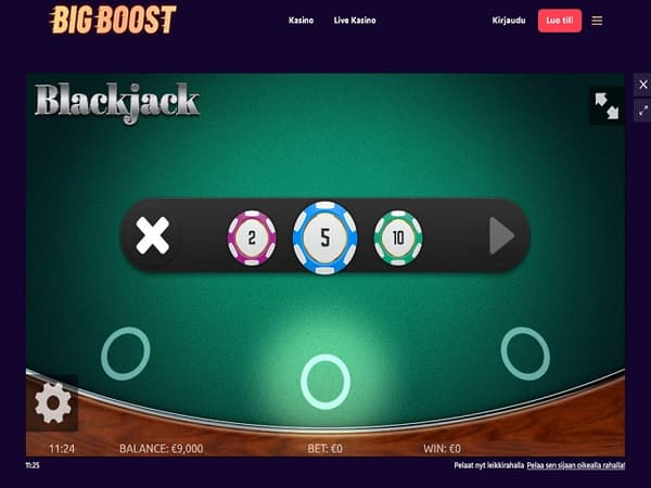 BigBoost Casino 15.09.2023. Game3 