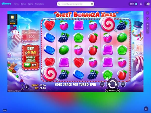 Winnerz Casino 03.12.2025. Game1 