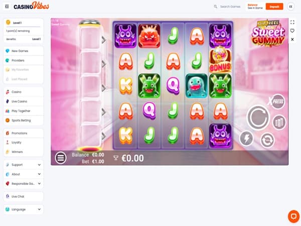 CasinoVibes 30.09.2025. Game1 