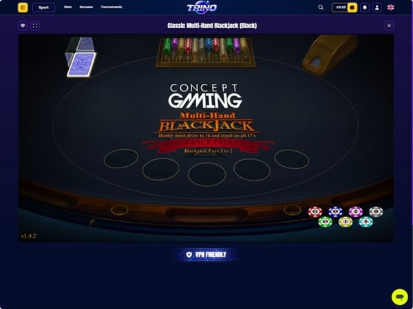 Trino Casino 09.06.2026. Game 3 