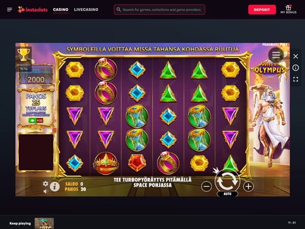 instaslots Casino 15.05.2024. Game2 