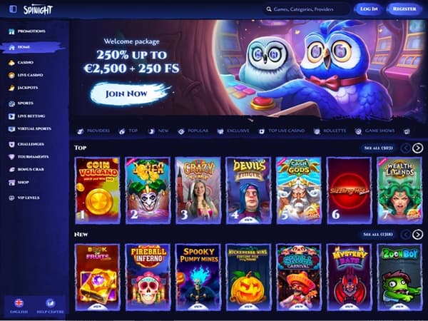 Spinight Casino 07.10.2025. hp 