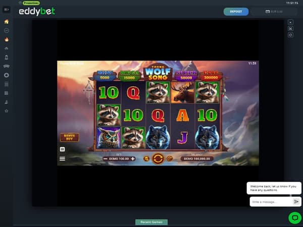 EddyBet Casino 07.11.2024. Game2 