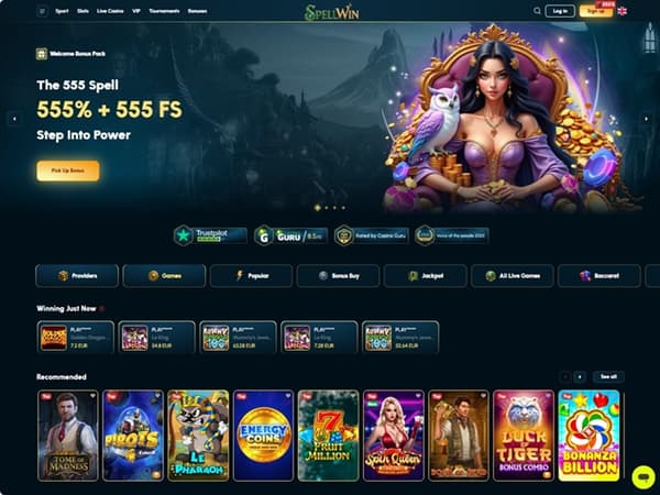 Spellwin Casino 09.06.2026. hp 