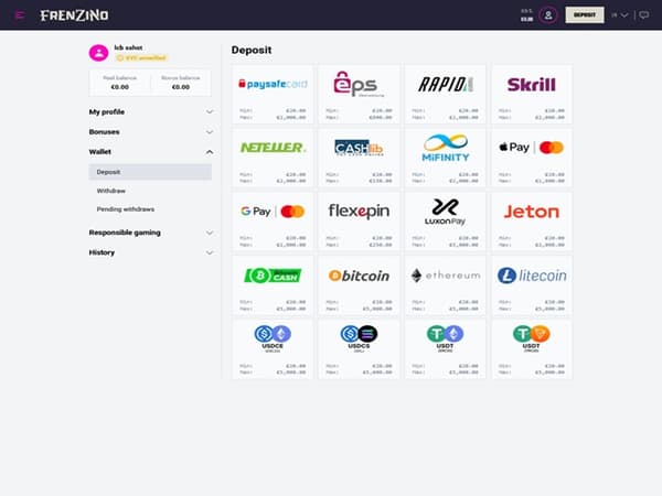 frenzino cashier 