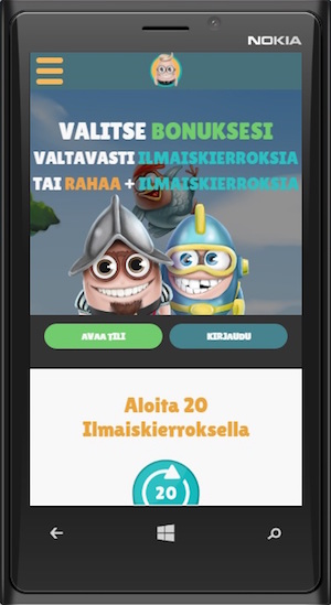 windows phone mobiilikasinot