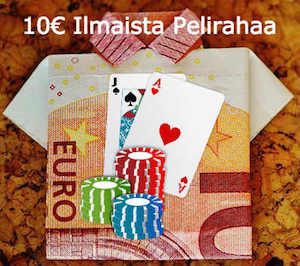 10e ilmaista pelirahaa ilman talletusta