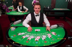 evolution live casino blackjack