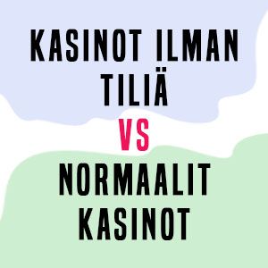 Kasinot ilman rekisteröitymistä vs. perinteiset nettikasinot